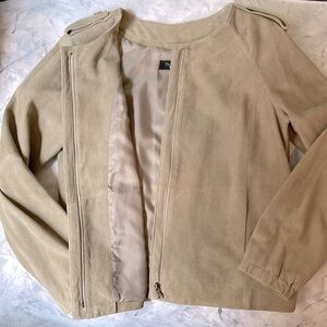 Talbots Suede Leather Jacket